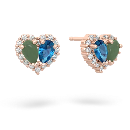 jade-london topaz halo-heart earrings
