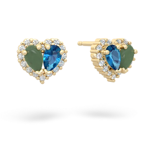 jade-london topaz halo-heart earrings