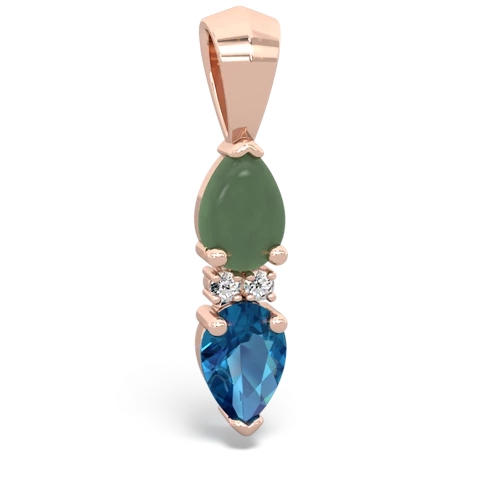jade-london topaz bowtie pendant