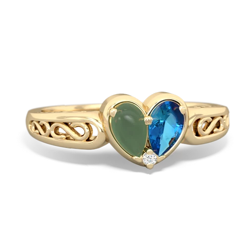 jade-london topaz filligree ring