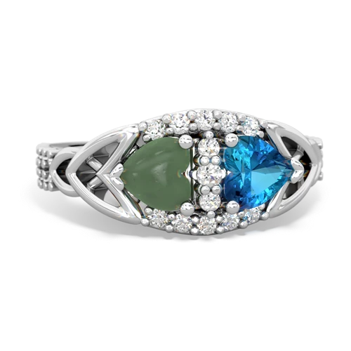 jade-london topaz keepsake engagement ring