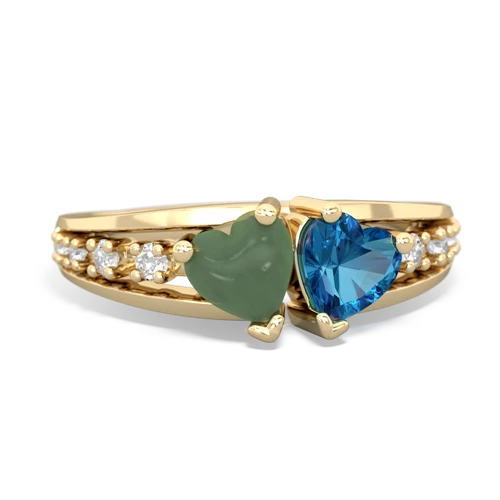 jade-london topaz modern ring