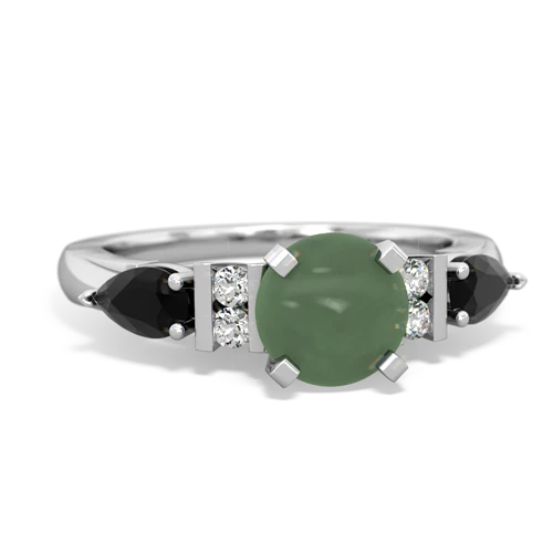 jade-onyx engagement ring