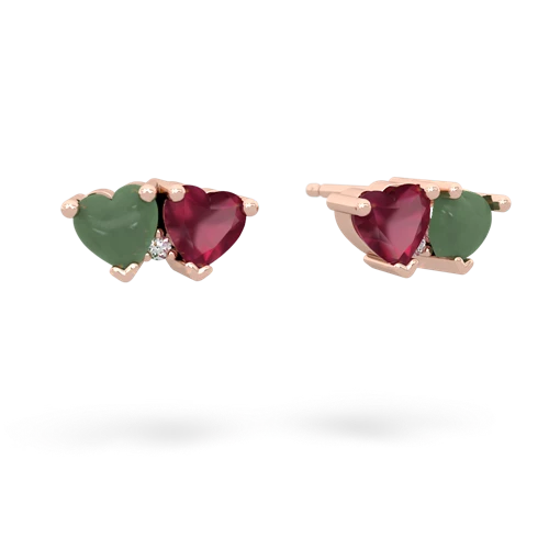 jade-ruby  earrings