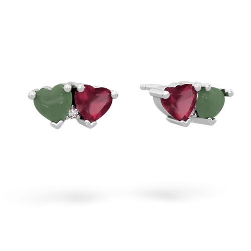 jade-ruby  earrings