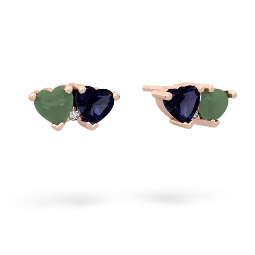 jade-sapphire  earrings