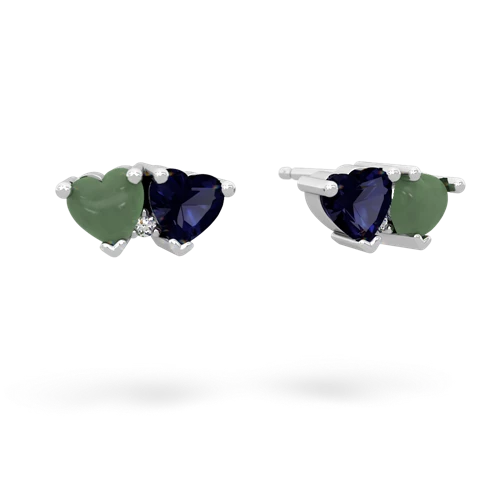 jade-sapphire  earrings