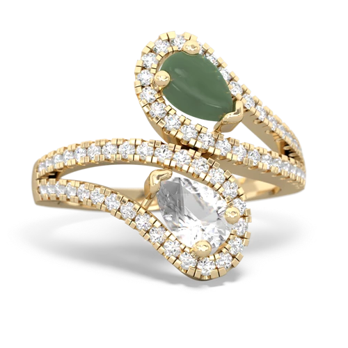 jade-white topaz pave swirls ring