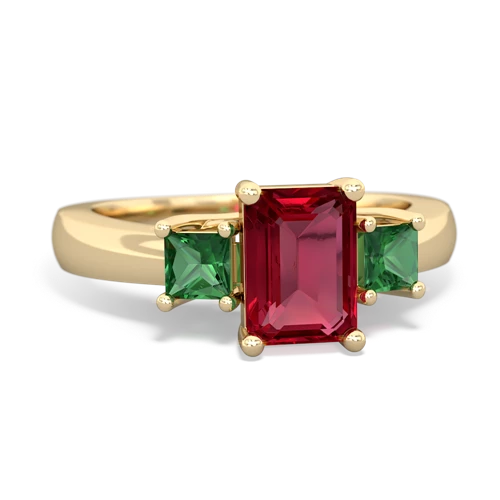 lab ruby-lab emerald timeless ring