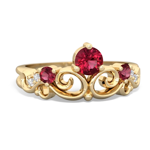 jade-ruby crown keepsake ring