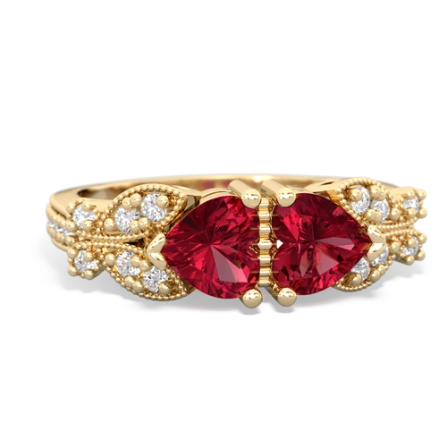 lab ruby-lab ruby keepsake butterfly ring