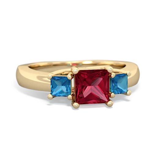 lab ruby-london topaz timeless ring