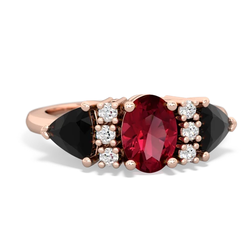 lab ruby-onyx timeless ring