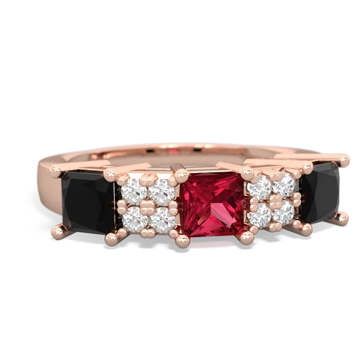 lab ruby-onyx timeless ring