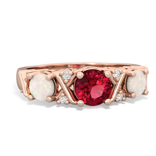 lab ruby-opal timeless ring