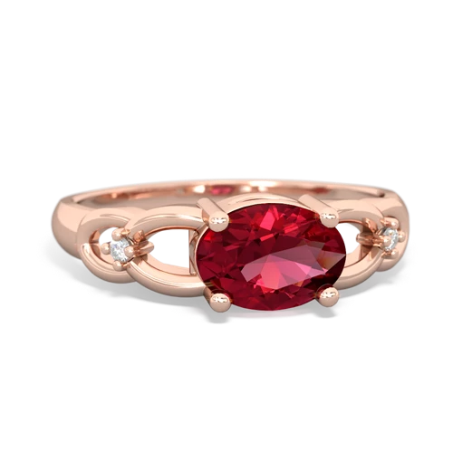 lab ruby filligree ring