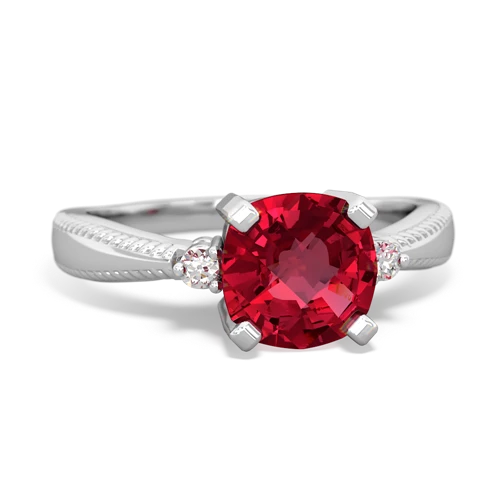 lab ruby modern ring