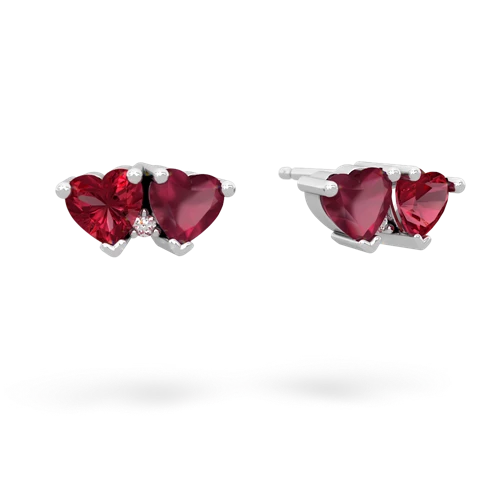 lab ruby-ruby  earrings