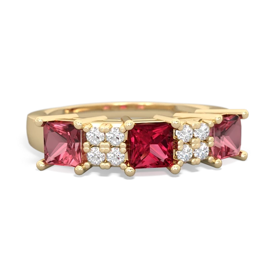 lab ruby-tourmaline timeless ring