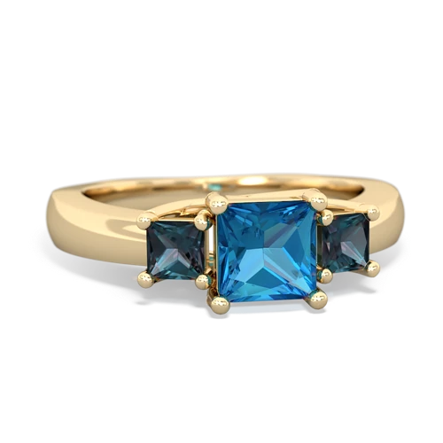 london topaz-alexandrite timeless ring