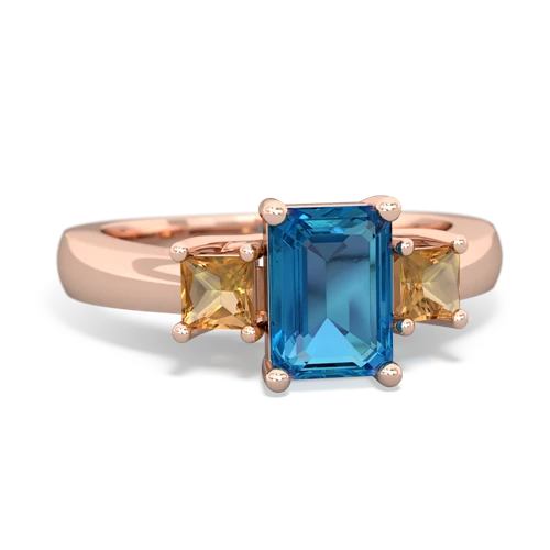 london topaz-citrine timeless ring