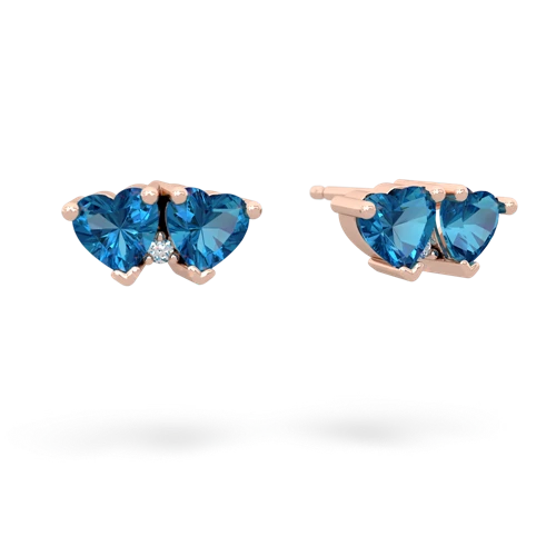 london topaz  earrings