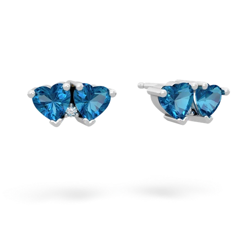 london topaz  earrings