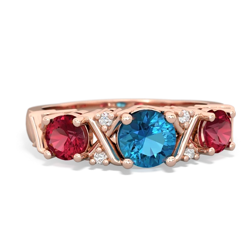 london topaz-lab ruby timeless ring