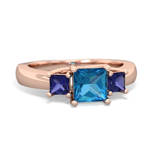 london topaz-lab sapphire timeless ring