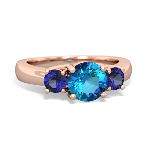 london topaz-lab sapphire timeless ring