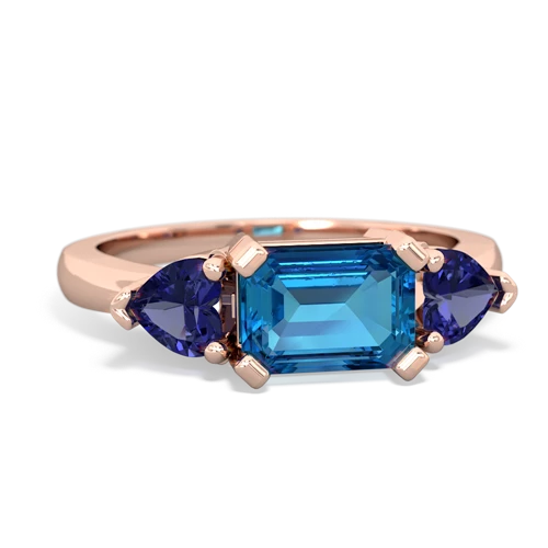 london topaz-lab sapphire timeless ring