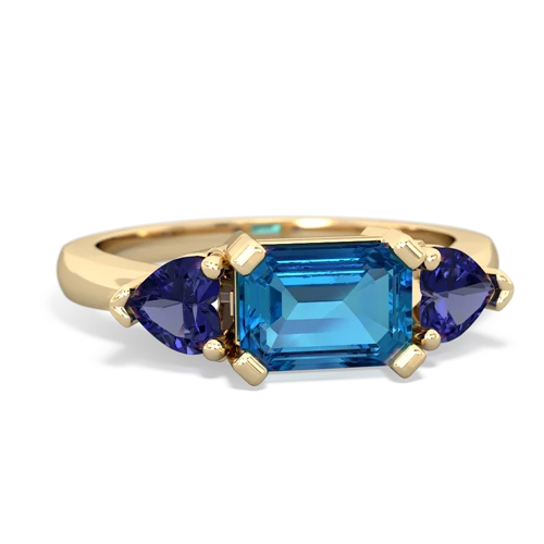 london topaz-lab sapphire timeless ring