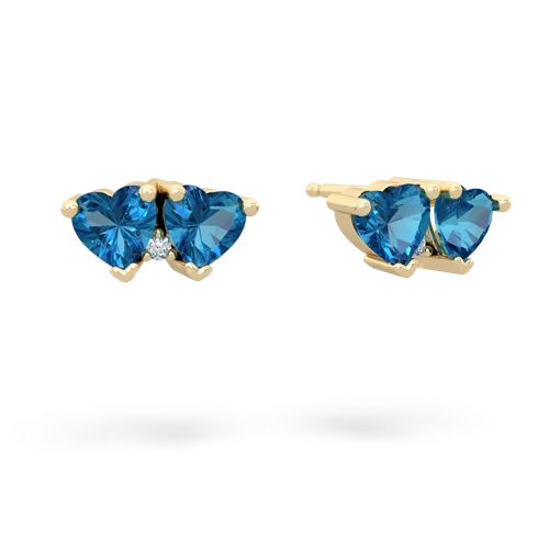 london topaz-london topaz  earrings