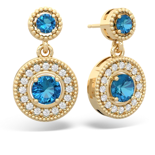 london topaz-london topaz halo earrings