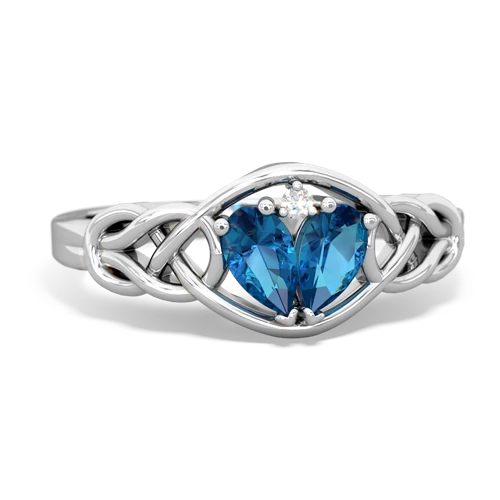 london topaz-london topaz celtic knot ring