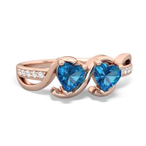 london topaz-london topaz double heart ring