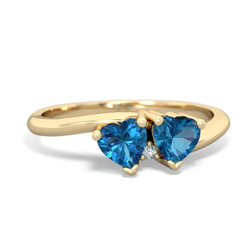 london topaz-london topaz sweethearts promise ring