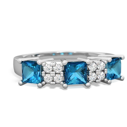 sapphire-lab emerald timeless ring