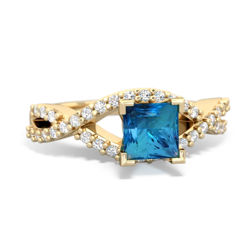 london topaz engagement ring