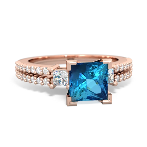 london topaz engagement ring