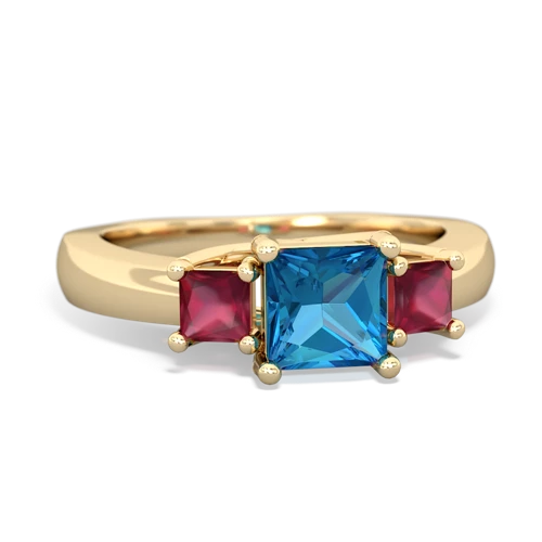 london topaz-ruby timeless ring