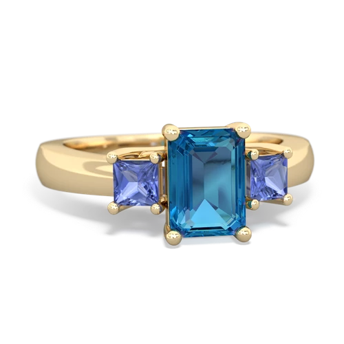 london topaz-tanzanite timeless ring