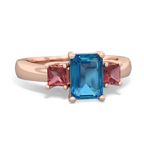 london topaz-tourmaline timeless ring