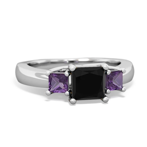 onyx-amethyst timeless ring