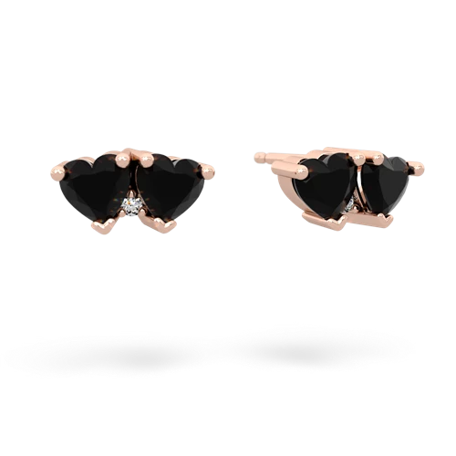 onyx  earrings