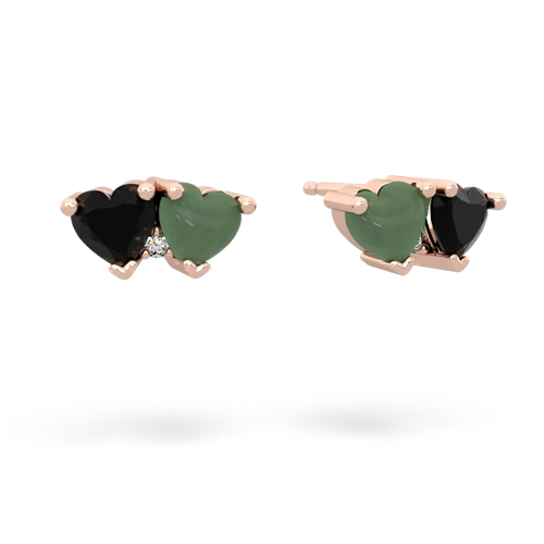 onyx-jade  earrings