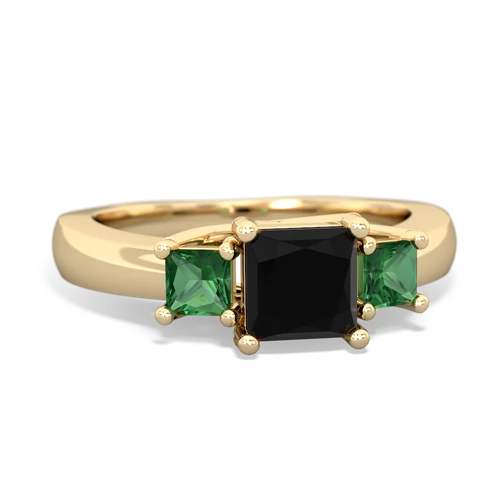 onyx-lab emerald timeless ring