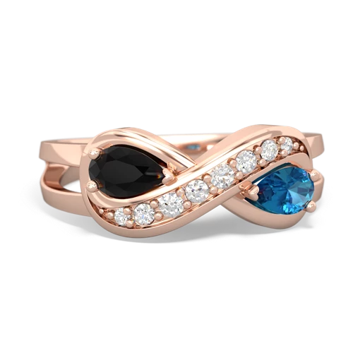 onyx-london topaz diamond infinity ring