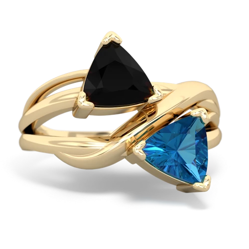 onyx-london topaz filligree ring