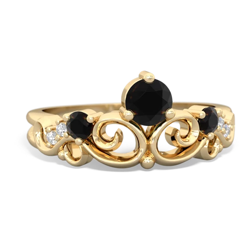 onyx-tourmaline crown keepsake ring